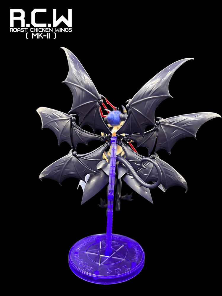 R.C.W. Evil Six Wing Set 1/12 Scale Model Accessory