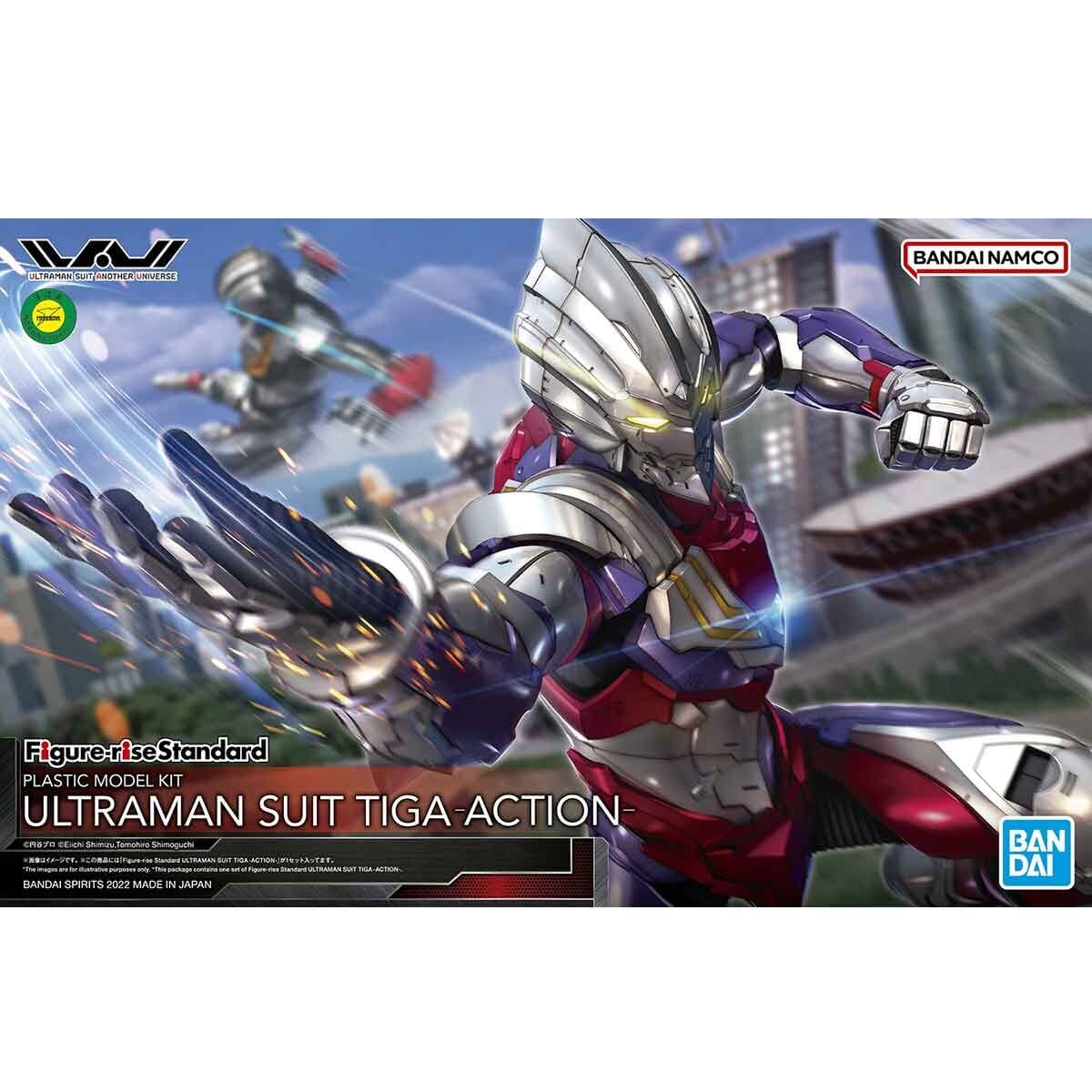 Ultraman Figure-rise Standard Ultraman Suit Tiga (Action Ver.) Model Kit