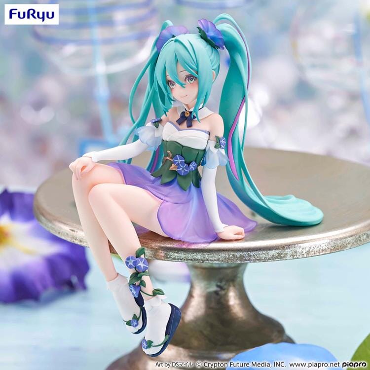 Vocaloid Hatsune Miku (Flower Fairy Morning Glory Ver.) Noodle Stopper Figure