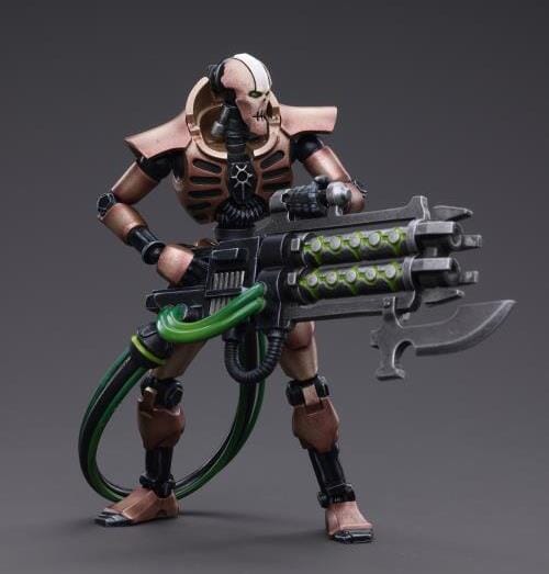 Warhammer 40K Necrons Szarekhan Dynasty Immortal with Gauss Blaster 1/18 Scale Figure Set