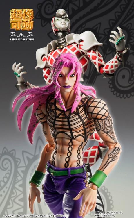 JoJo's Bizarre Adventure: Golden Wind Super Action Statue Diavolo (Reissue)