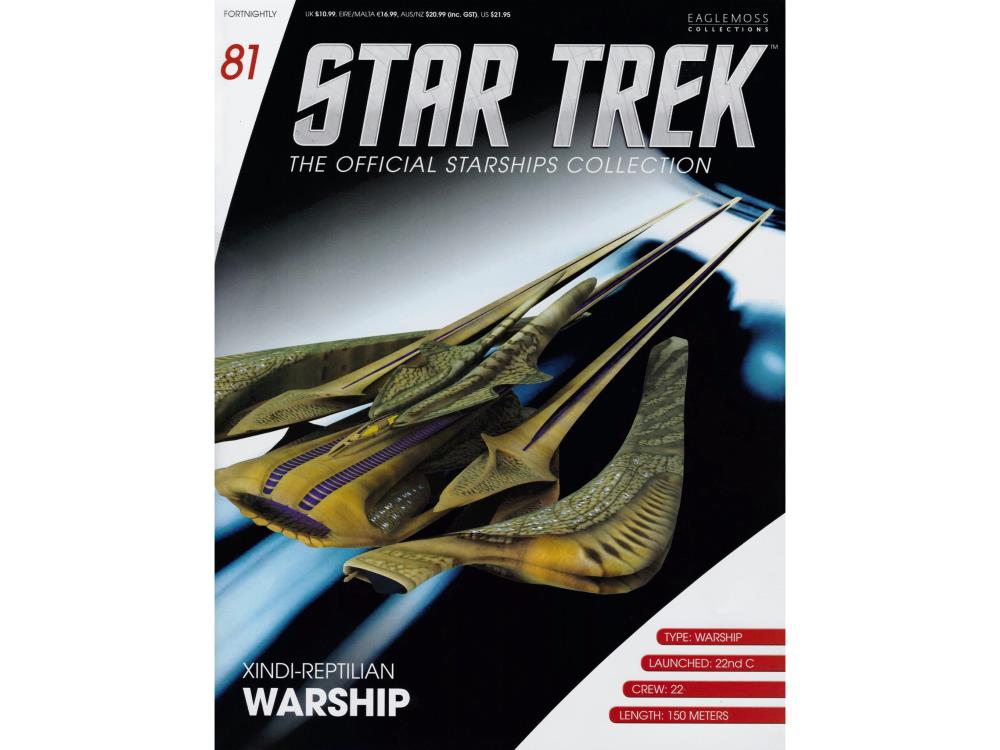 Star Trek Starships Collection #81 Xindi-Reptilian Warship