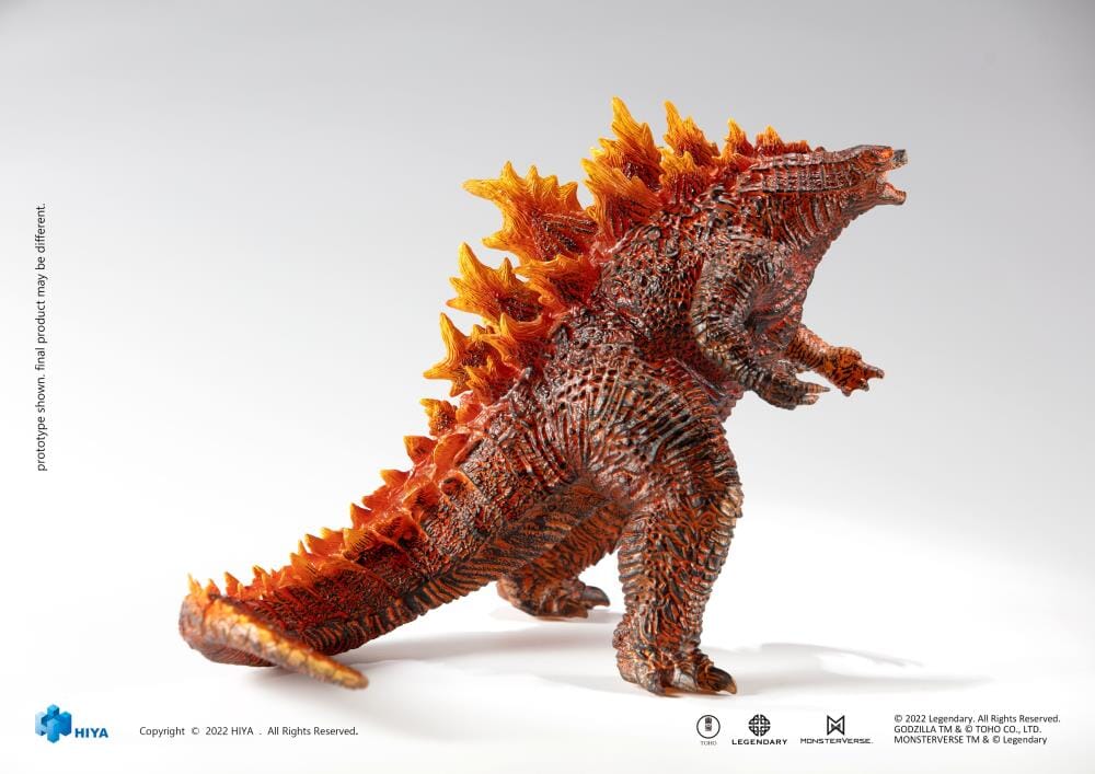 Godzilla King of the Monsters Stylist Series Burning Godzilla Exclusive Figure