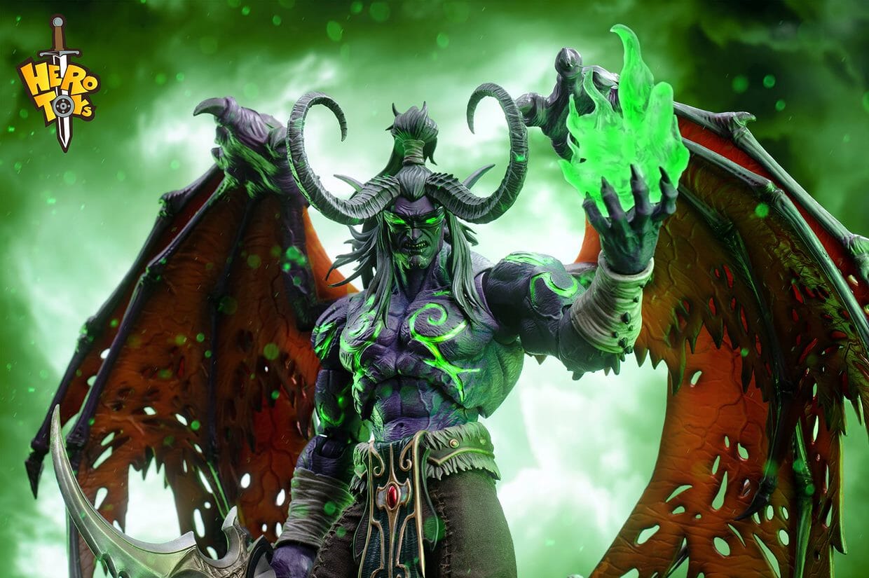 World of Warcraft Demon Hunter Illidan Stromrage Figure