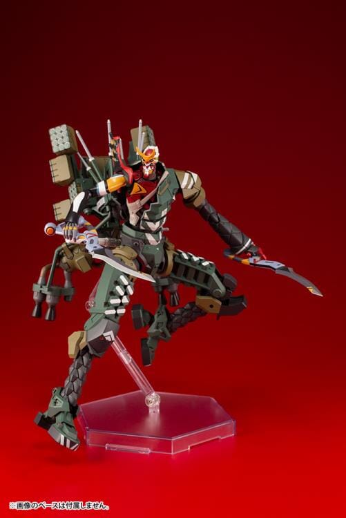 Rebuild of Evangelion Production Model-New 02α (JA-02 Body Assembly Cannibalized) 1/400 Scale Model Kit