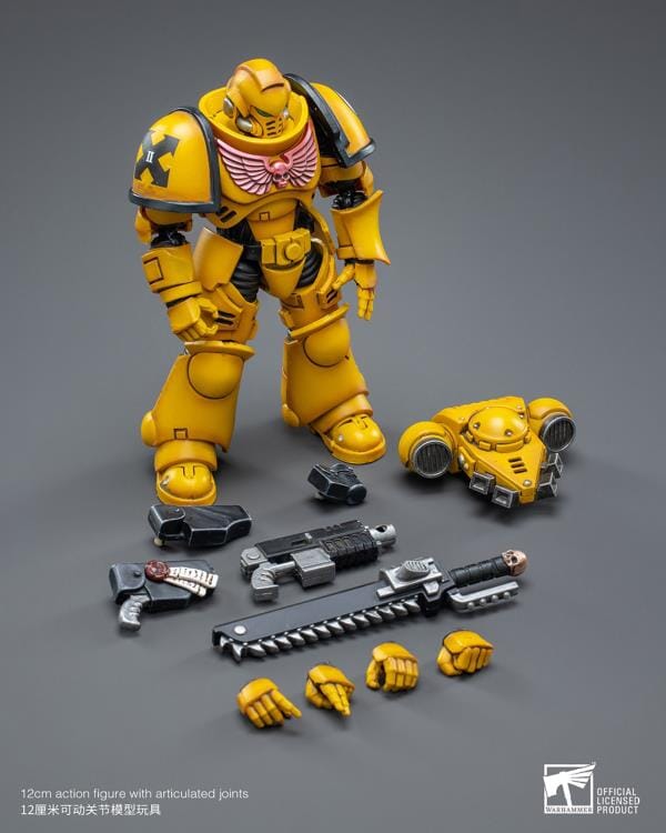 Warhammer 40K Imperial Fists Intercessors 1/18 Scale Figure