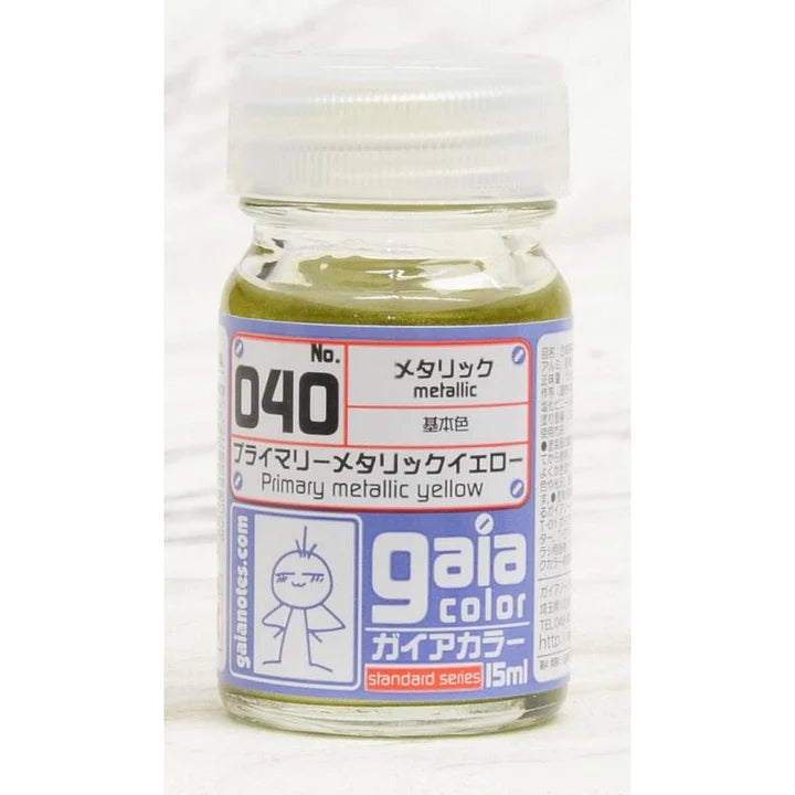 Gaia Primary Color 040 Primary Metallic Yellow 15ML