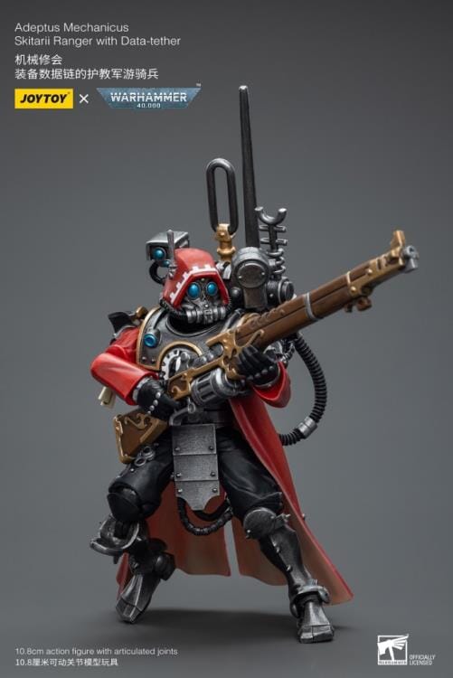 Warhammer 40K Adeptus Mechanicus Skitarrii Ranger with Data-Tether 1/18 Scale Figure