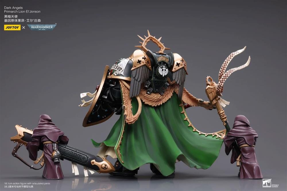 Warhammer 40k Dark Angels Primarch Lion El'Jonson 1/18 Scale Figure