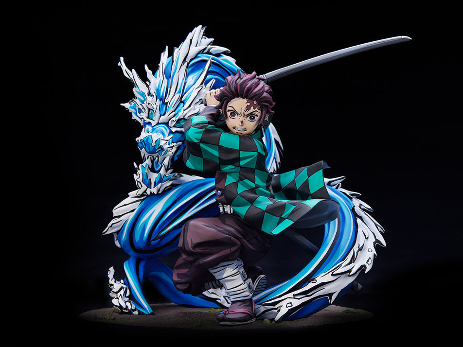 Demon Slayer Kimetsu no Yaiba Tanjiro Kamado (Total Concentration Paint Ver.) 1/8 Scale Figure