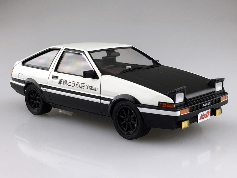 Initial D Takumi Fujiwara's AE86 Toyota Trueno (Project D Ver.) 1/24 Scale Model Kit