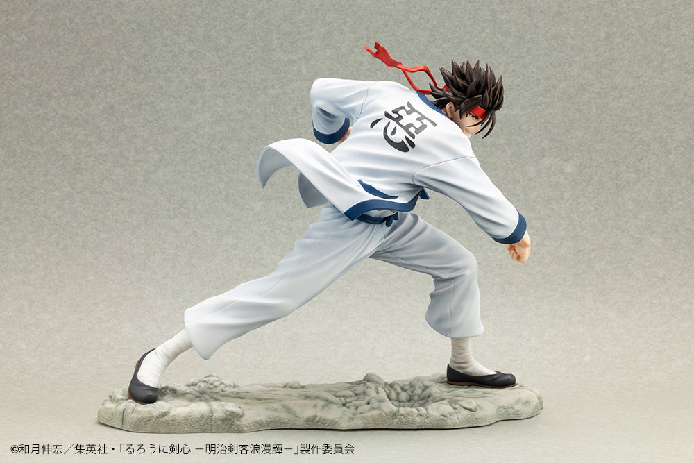 Rurouni Kenshin Meiji Swordsman Romantic Story ArtFX J Sanosuke Sagara 1/8 Scale Figure