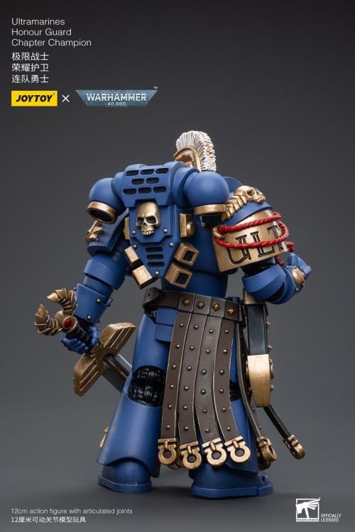 Warhammer 40K Ultramarines Honor Guard Chapter Champion 1/18 Scale Figure