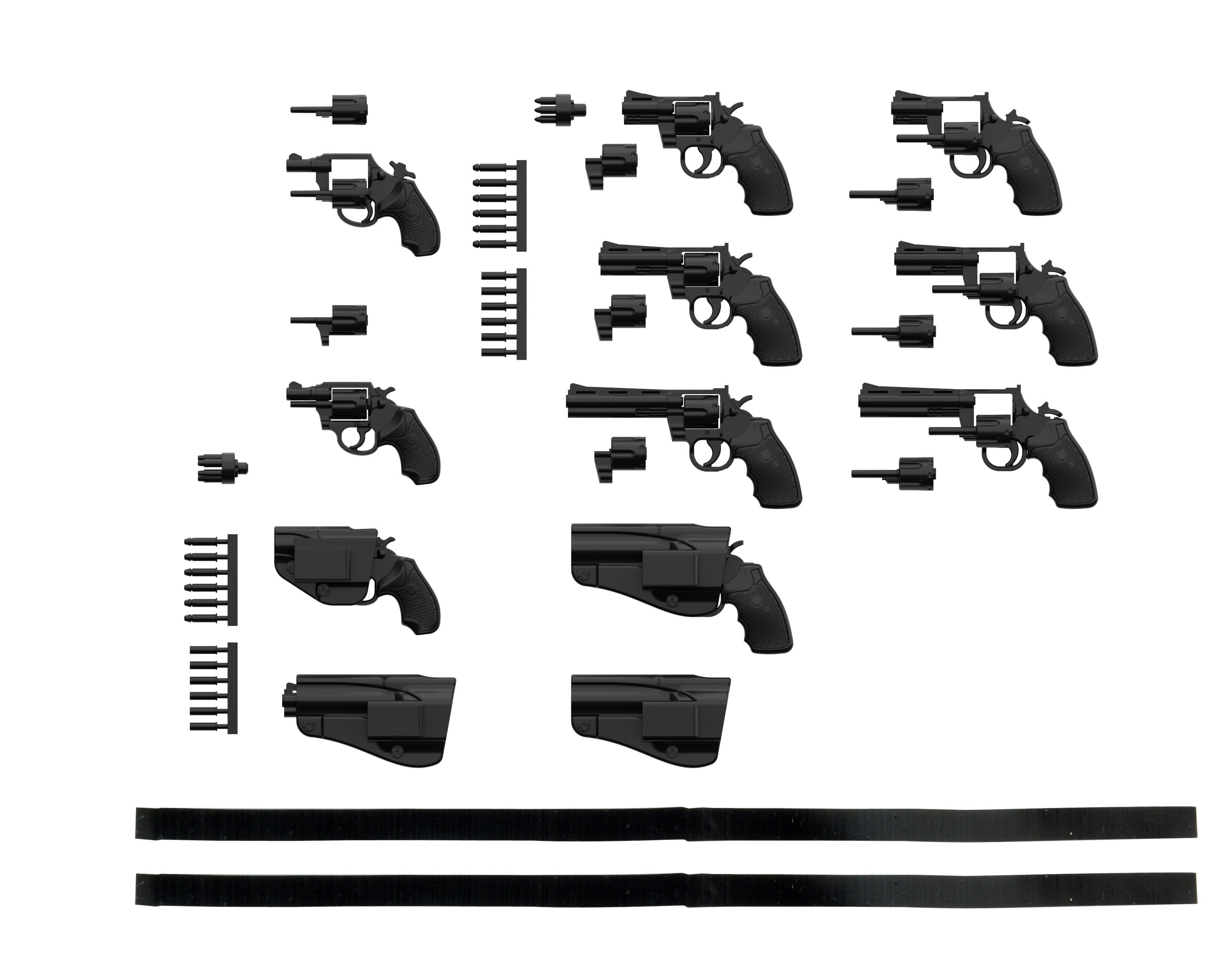 317012 Little Armory LA074 Revolver Set A