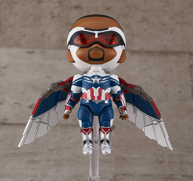 The Falcon and the Winter Soldier Nendoroid No.1618-DX Captain America (Sam Wilson)