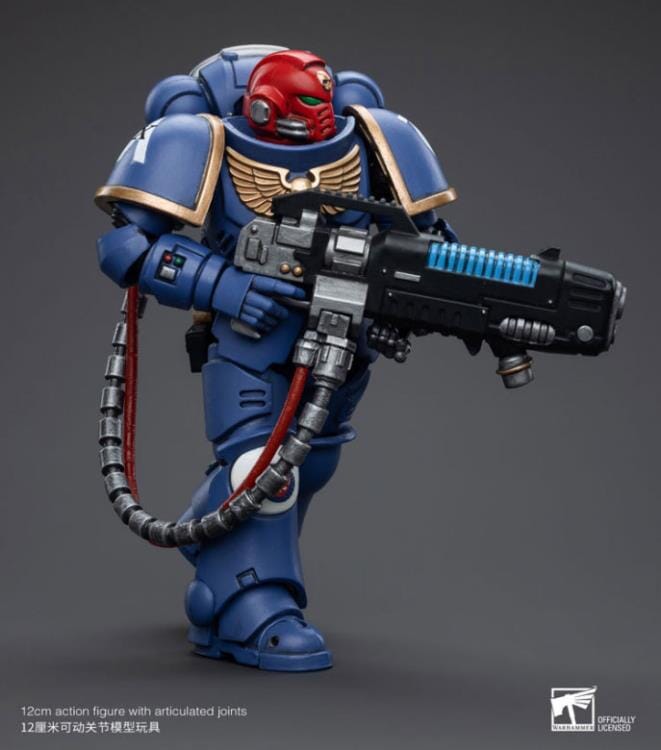 Warhammer 40K Ultramarines Hellblasters Sergeant Ulaxes 1/18 Scale Figure