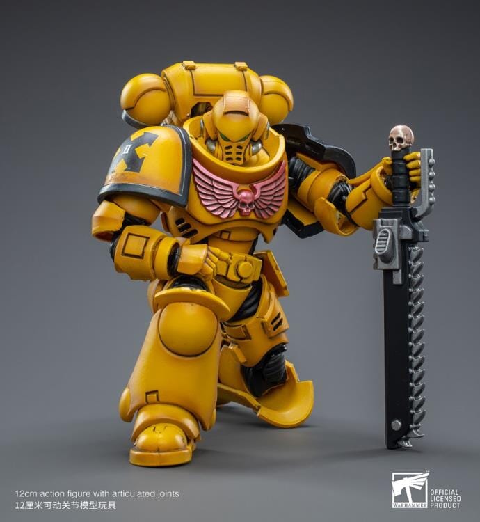 Warhammer 40K Imperial Fists Intercessors 1/18 Scale Figure