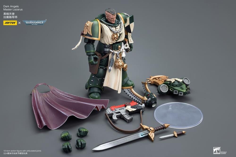 Warhammer 40k Dark Angels Master Lazarus 1/18 Scale Figure (Reissue)