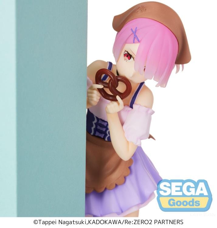 Re Zero Starting Life in Another World Ram (Oktoberfest Ver.) Super Premium Figure (Reissue)