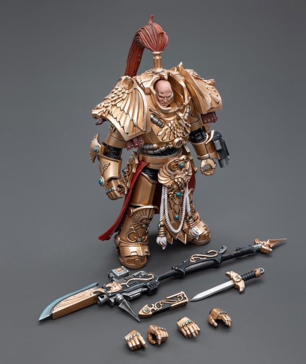 Warhammer 40K Adeptus Custodes Shield Captain in Allarus Terminator Armor Hydon Seronis 1/18 Scale Figure