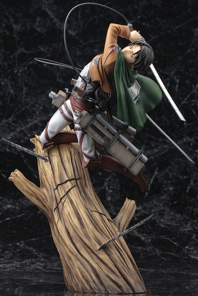 Attack on Titan ArtFX J Levi (Renewal Package Ver.) 1/8 Scale Figure (Reissue)