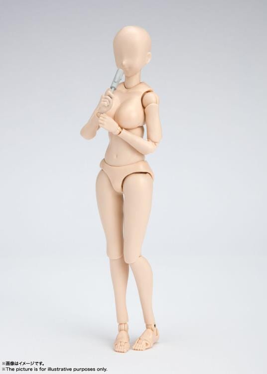 S.H.Figuarts DX Body-chan Kentaro Yabuki Set (Pale Orange Color Ver.)