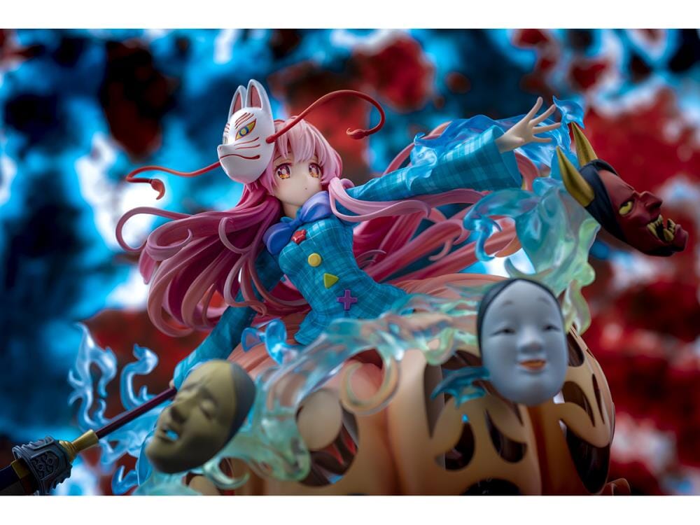 Touhou Project Hata no Kokoro (The Expressive Poker Face Ver.) (Light Arms Edition) 1/8 Scale Figure