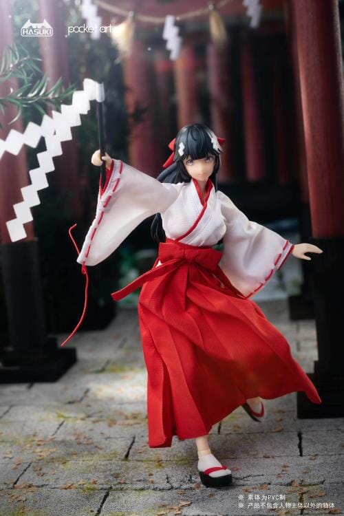 Pocket Art Series Exorcism Shrine Maiden Tsubaki 1/12 Scale Figure