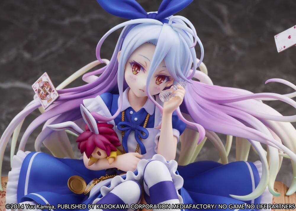 No Game No Life Shiro (Alice in Wonderland Ver.) 1/7 Scale Shibuya Scramble Figure