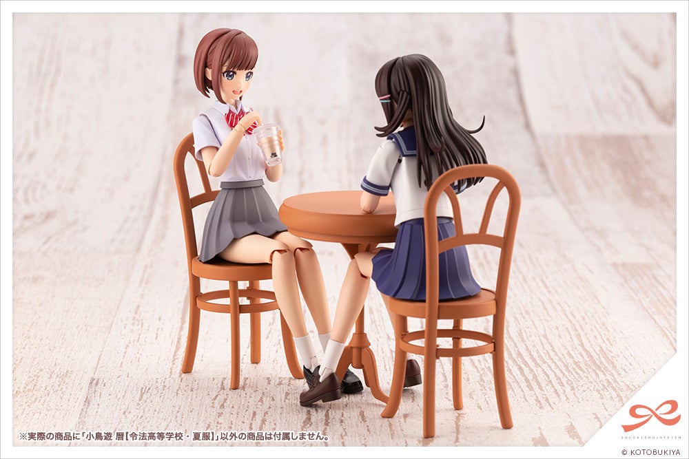 Sousai Shoujo Teien Touou High School Summer Clothes Koyomi Takanashi 1/10 Scale Model Kit