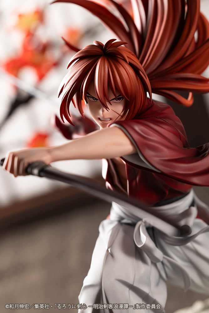 Rurouni Kenshin Meiji Swordsman Romantic Story ArtFX J Kenshin Himura 1/8 Scale Figure