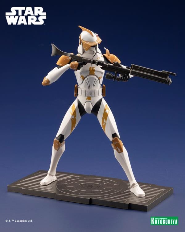 Star Wars The Clone Wars ArtFX+ Commander Cody Statue