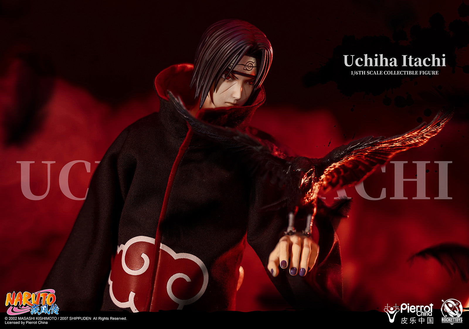 Naruto Shippuden Itachi Uchiha 1/6 Scale Figure