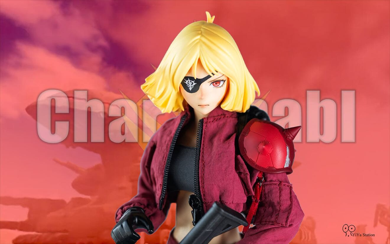 Mobile Suit Gundam Sayla Mass (Char's Zaku Costume) 1/9 Scale Figure