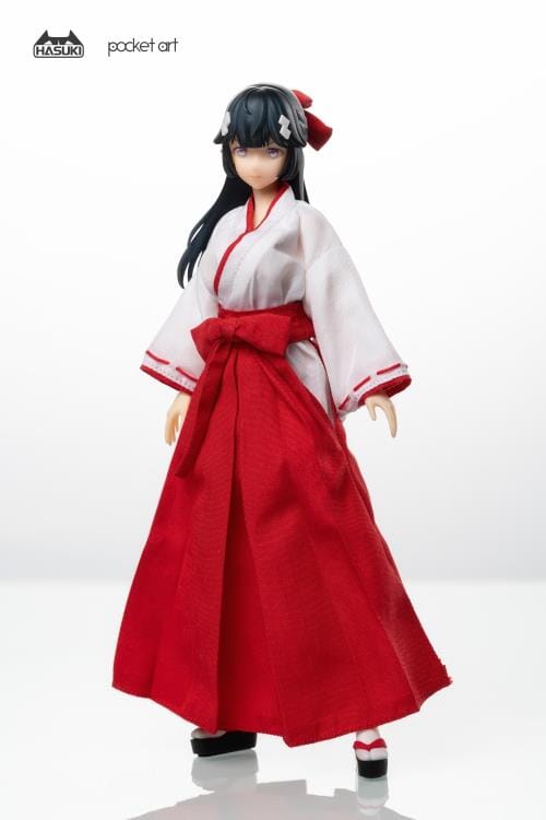 Pocket Art Series Exorcism Shrine Maiden Tsubaki 1/12 Scale Figure