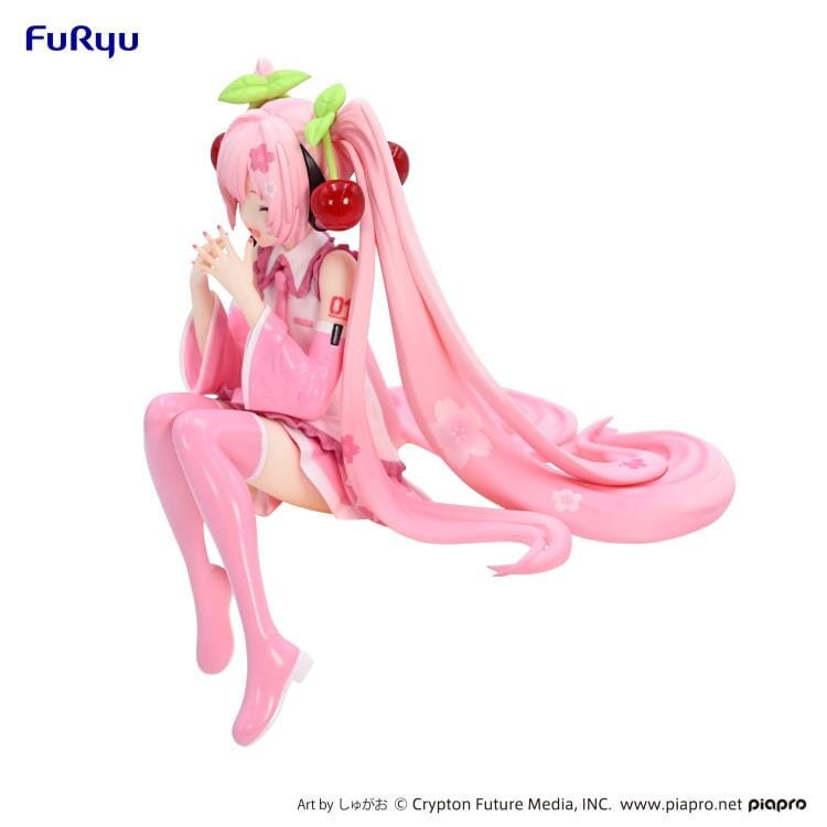 Vocaloid Hatsune Miku (Sakura Miku 2023 Smile Ver.) Noodle Stopper Figure