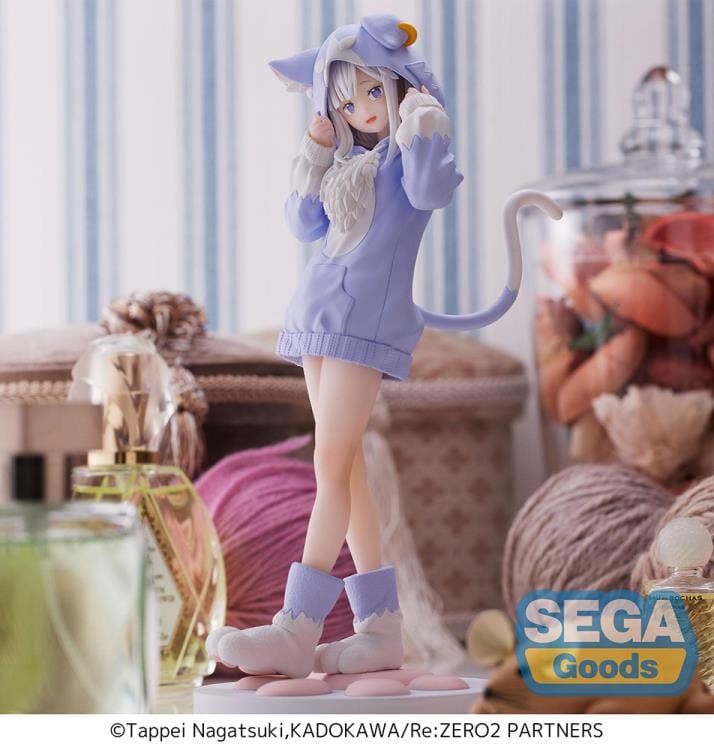 Re Zero Starting Life in Another World Luminasta Emilia (Mofumofu Pack) Figure