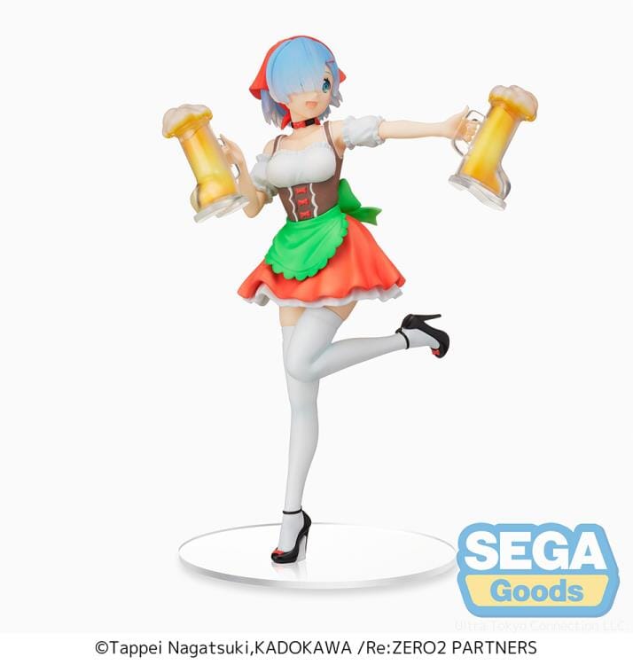 Re Zero Starting Life in Another World Rem (Oktoberfest Ver.) Super Premium Figure (Reissue)