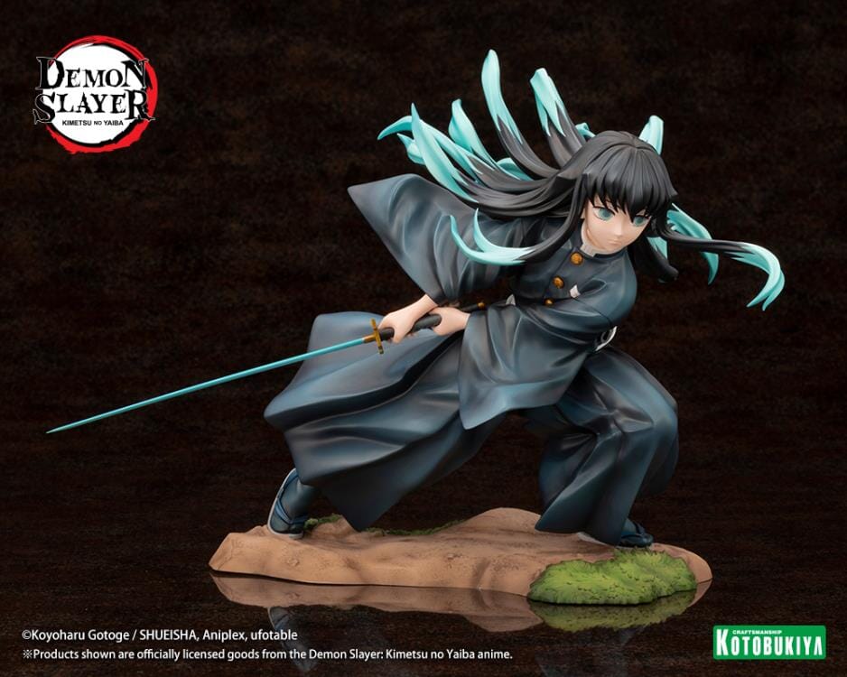 Demon Slayer Kimetsu no Yaiba ArtFX J Muichiro Tokito 1/8 Scale Figure