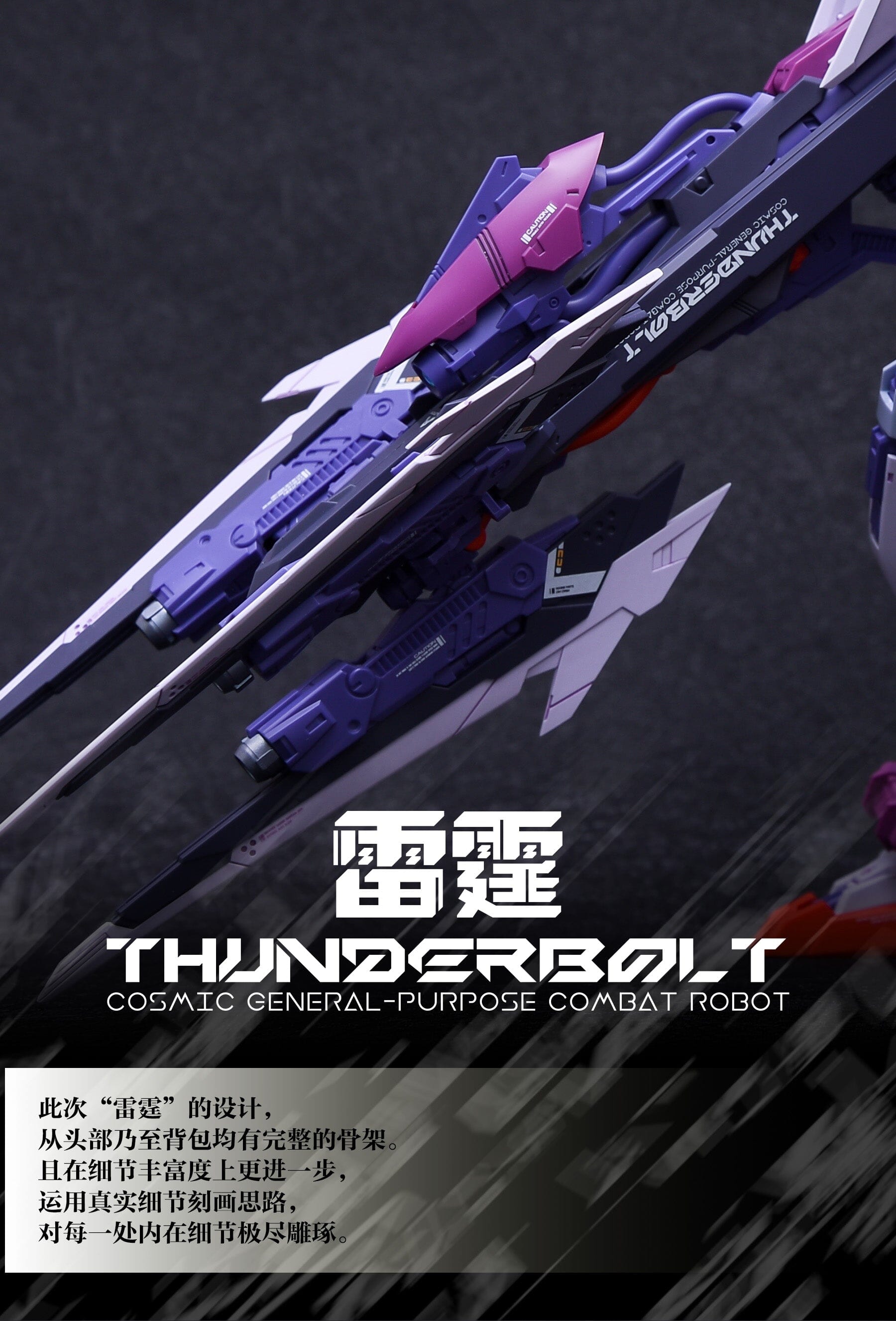 Infinity Nova THB-02A Thunderbolt 1/100 Scale Model Kit