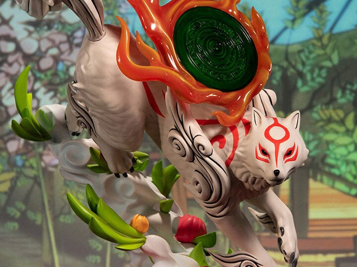 Okami Amaterasu Divine Descent 1/4 Scale Statue