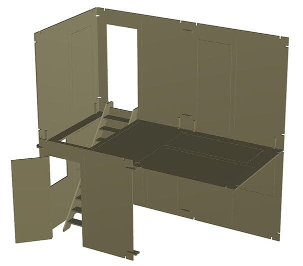 TomyTec Little Armory 1/12 LD023 Shoot House A