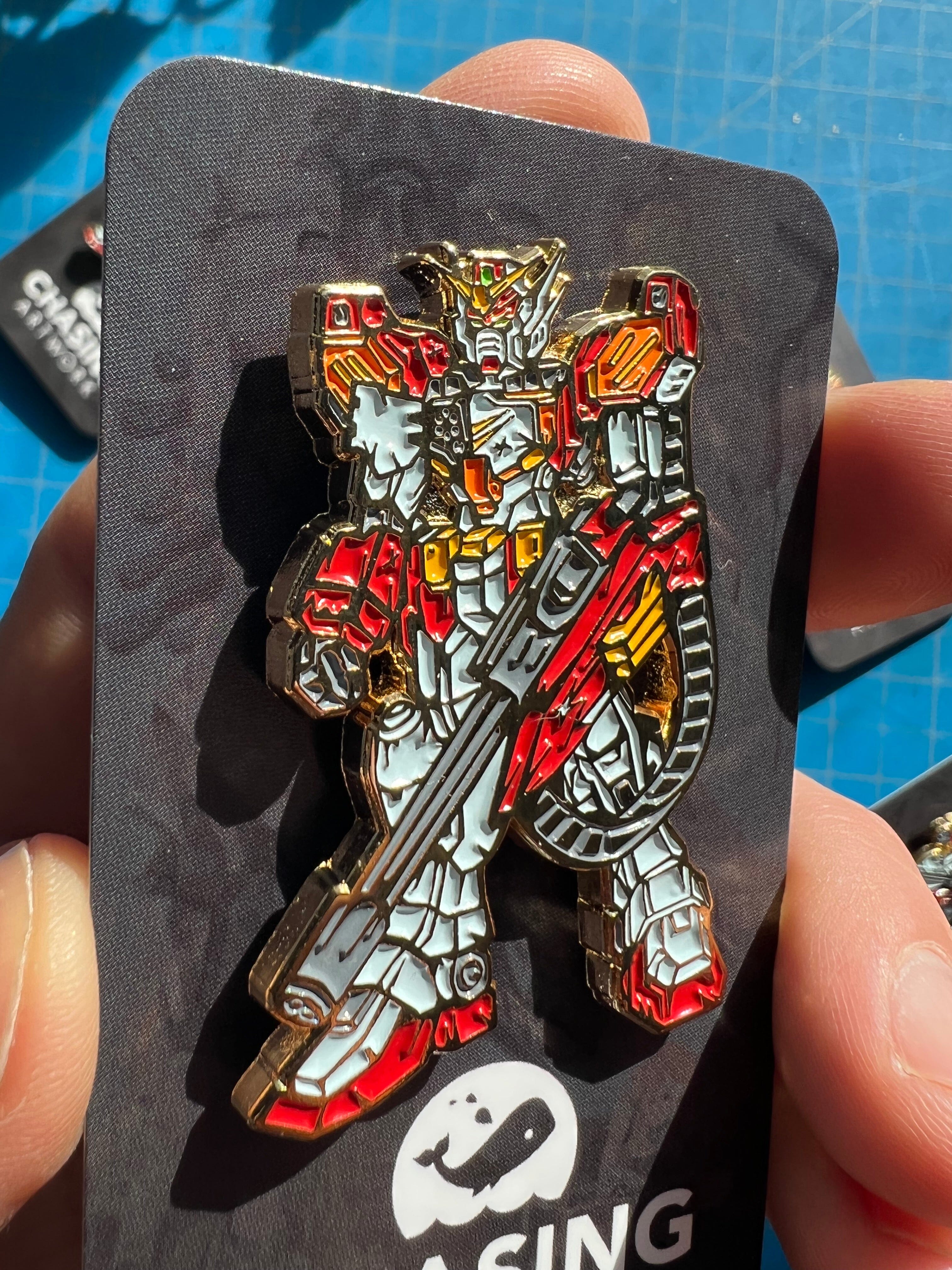 Limited Chasing Artwork Gundam Heavyarms Enamel Pin