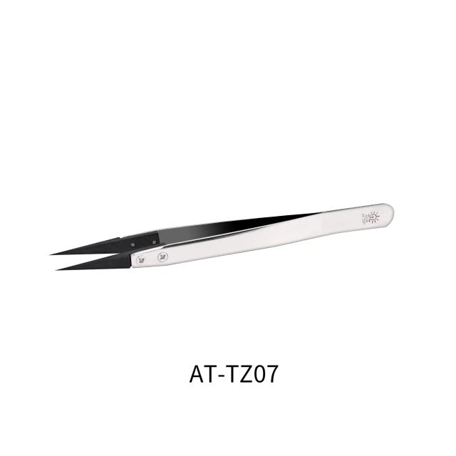 DSPIAE AT-TZ07 Stainless Steel Precision Tweezers (Anti-Static Pointed)