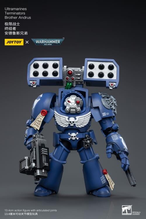 Warhammer 40K Ultramarines Terminators Brother Andrus 1/18 Scale Figure