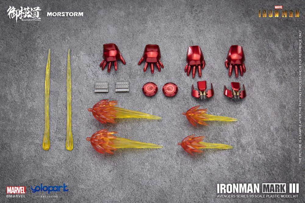 Iron Man Mark III Deluxe 1/9 Scale Model Kit