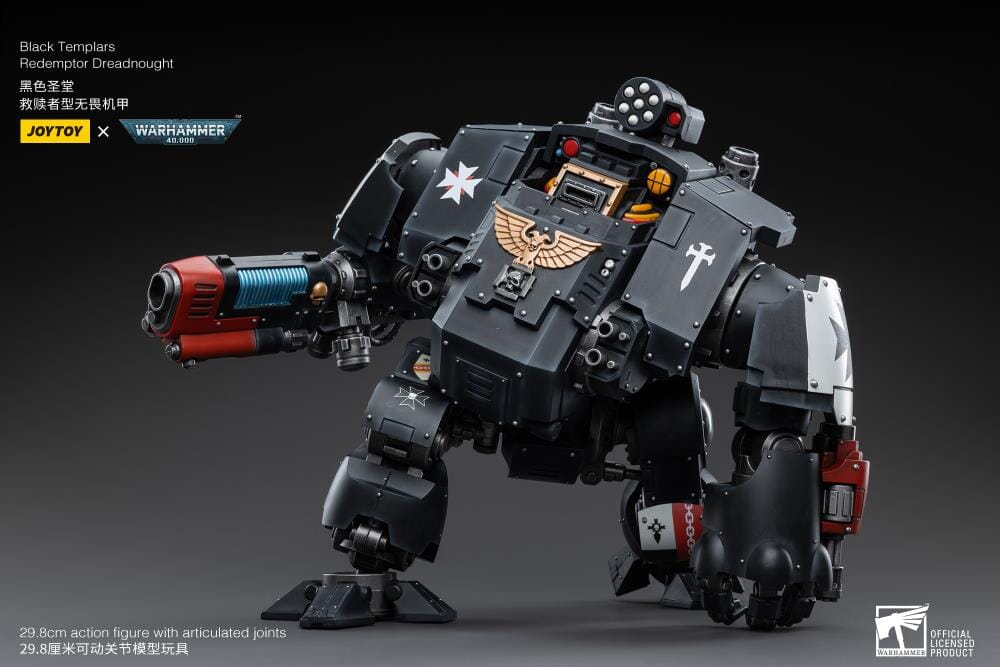 Warhammer 40K Black Templars Redemptor Dreadnought 1/18 Scale Figure