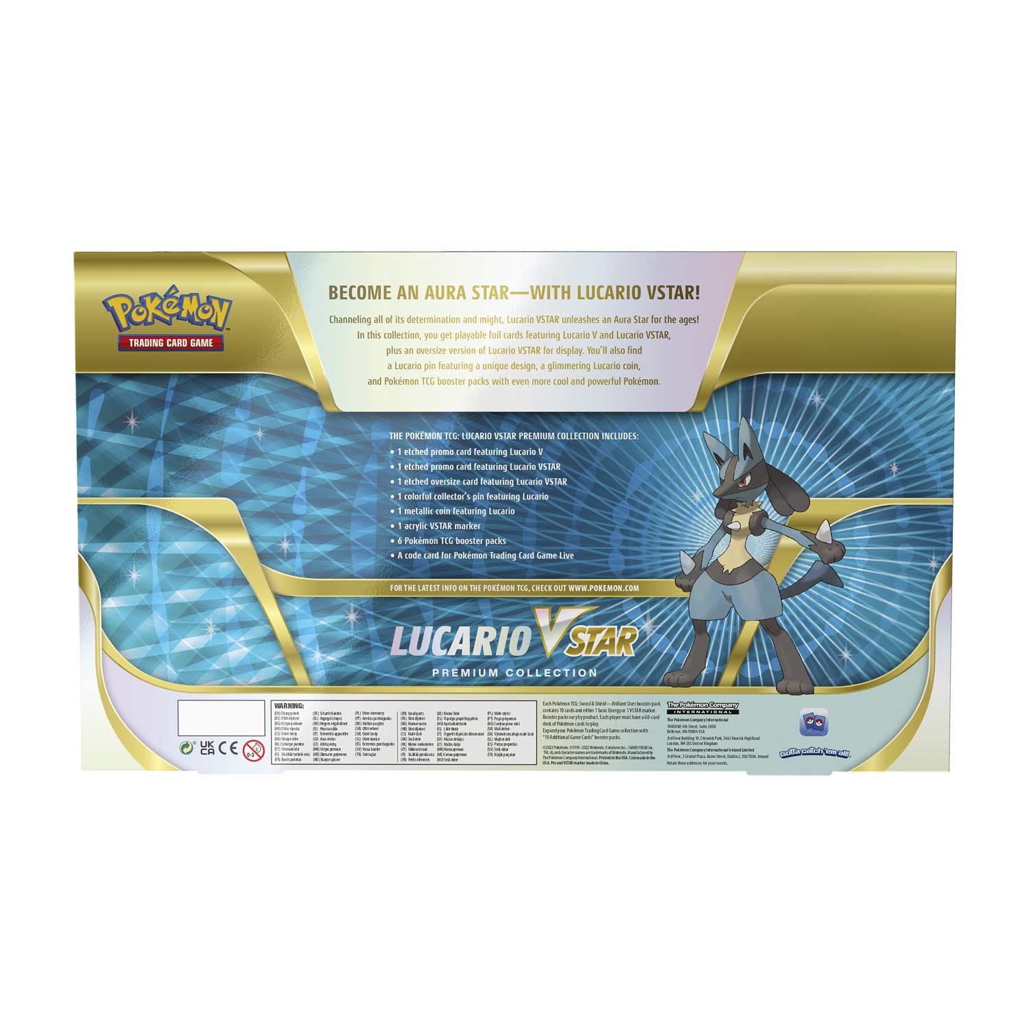 Pokemon: Lucario Vstar Premium Collection