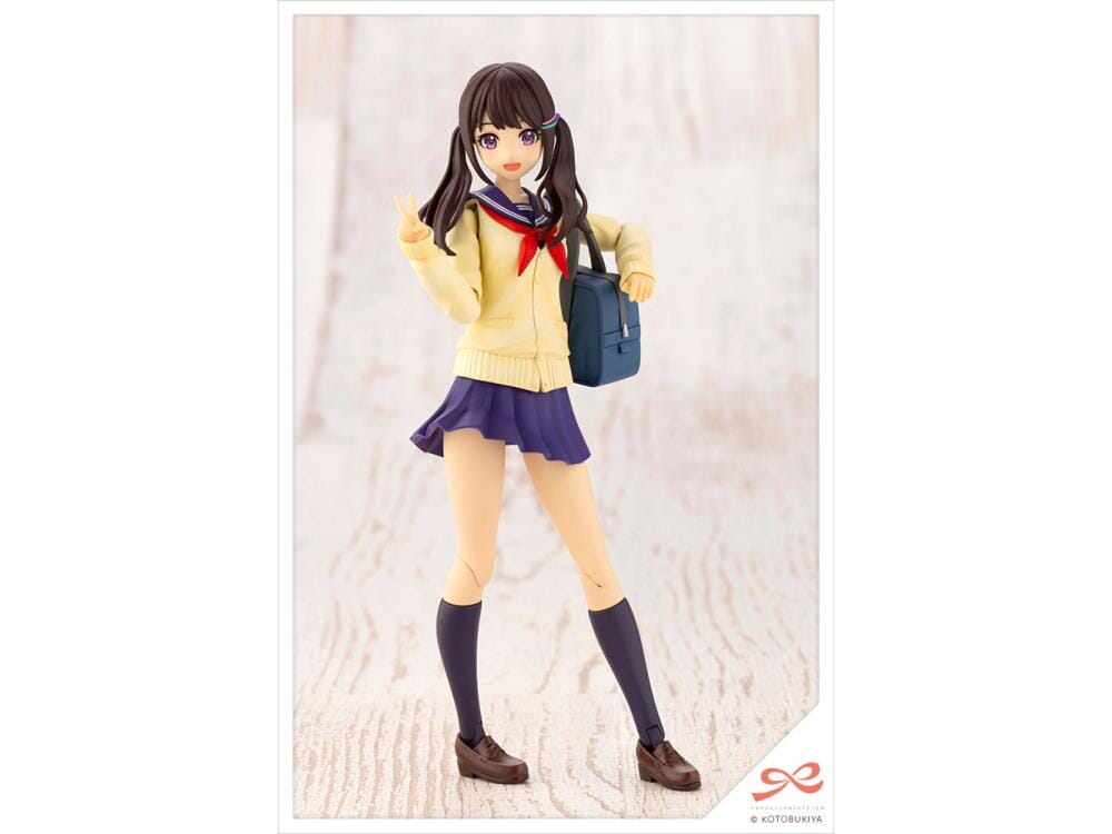 Sousai Shoujo Teien Touou High School Winter Clothes Madoka Yuki 1/10 Scale Model Kit