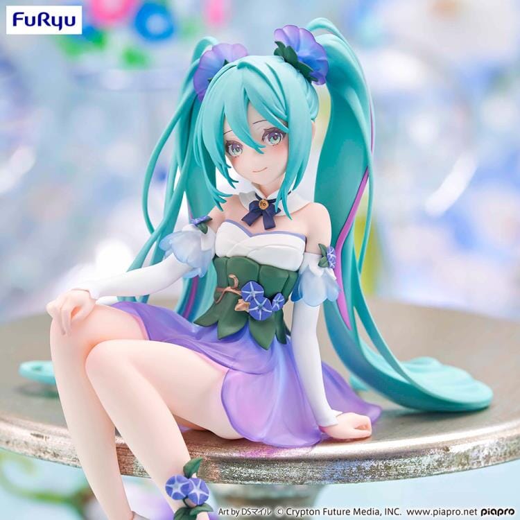 Vocaloid Hatsune Miku (Flower Fairy Morning Glory Ver.) Noodle Stopper Figure